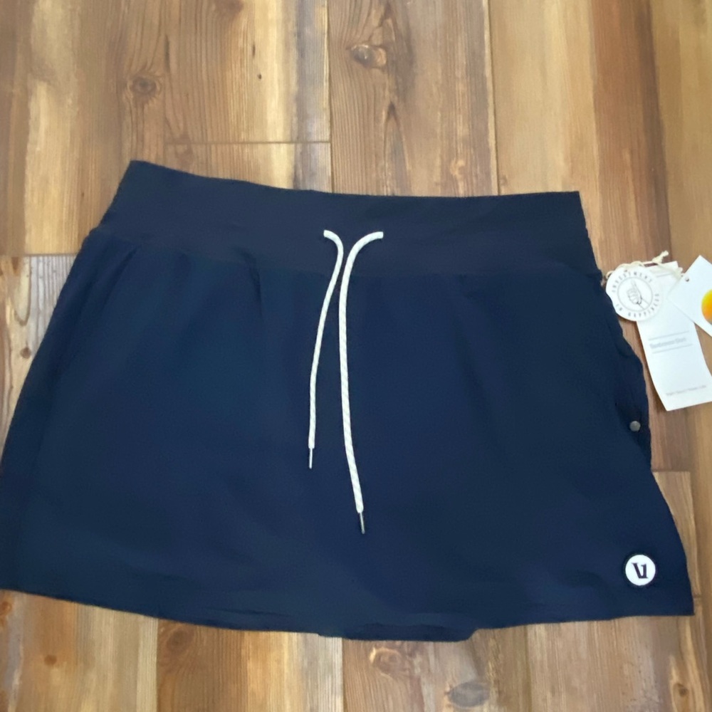 Vuori Navy Mini Skirt